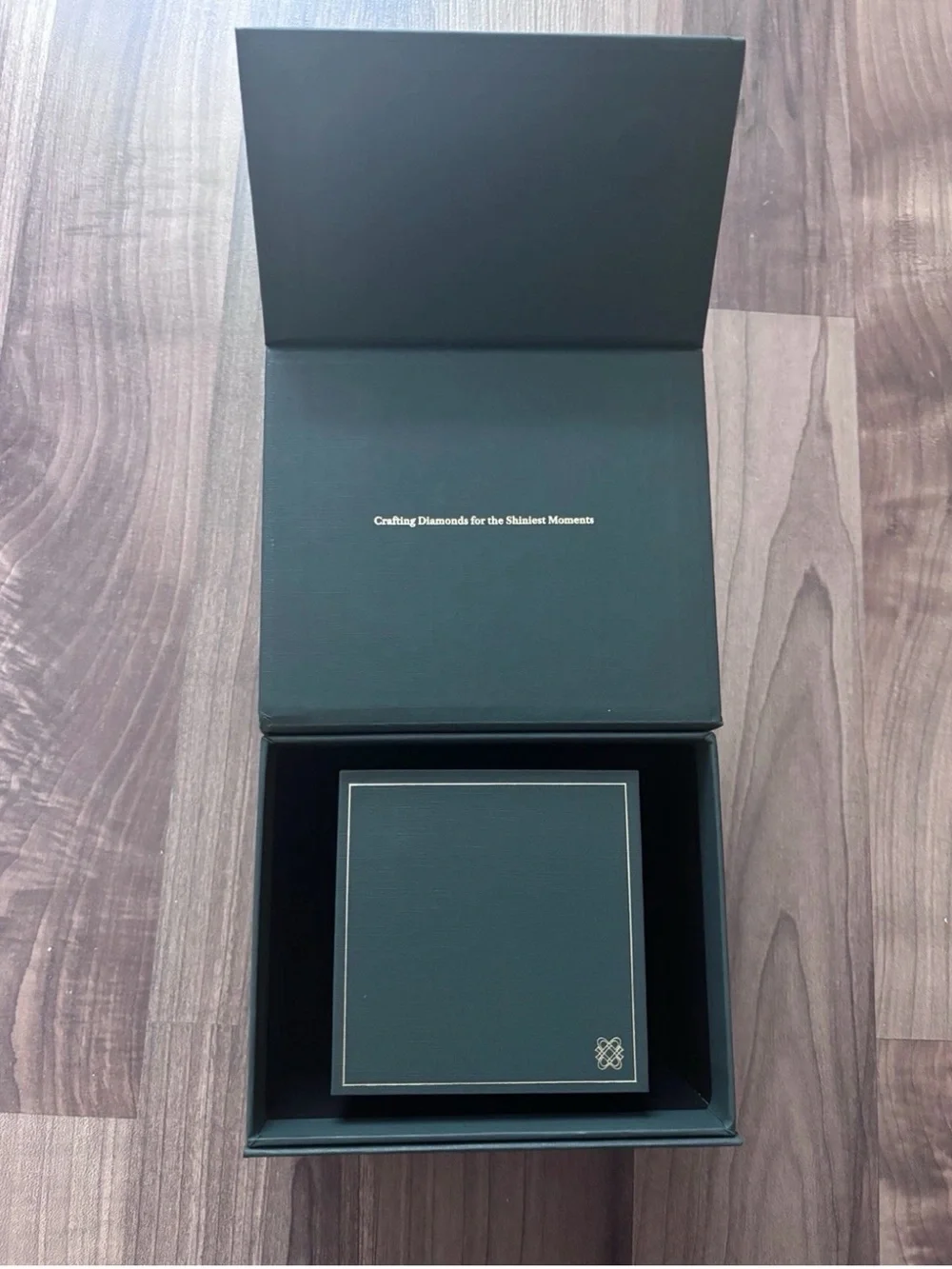 Empty Green Pascal Diamonds Watch Box - Includes 2 Boxes